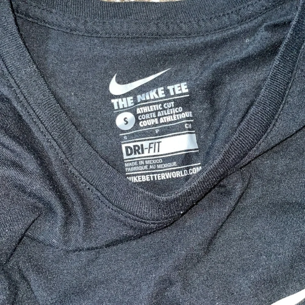 Nike Women's Black and White Short Sleeve Tee